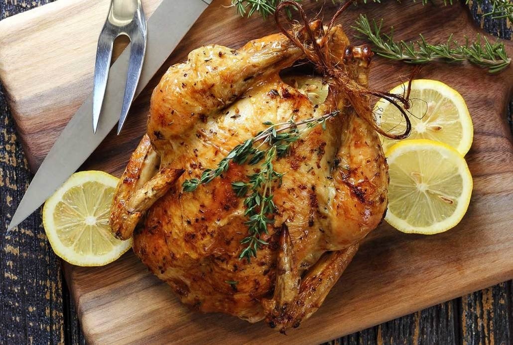 Grilled chicken with herbs and lemon Ingredients